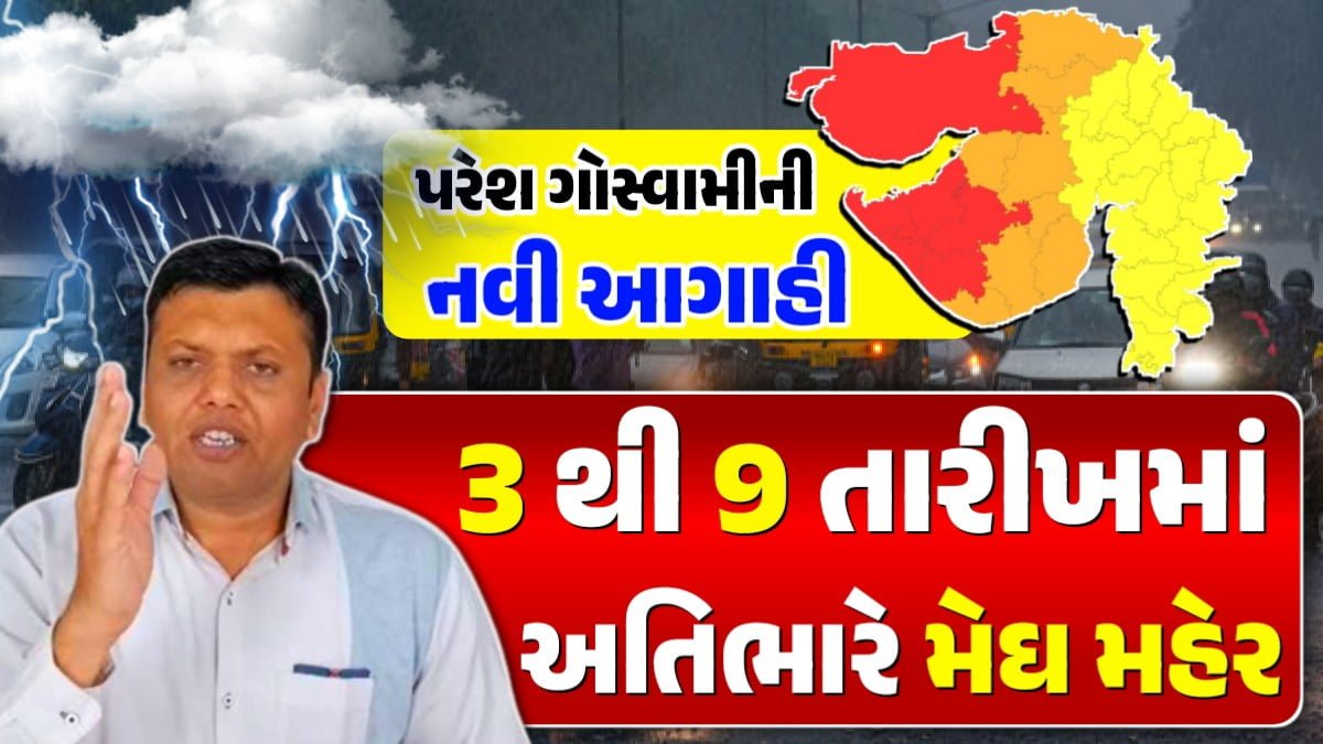 પરેશ ગોસ્વામી ની આગાહી